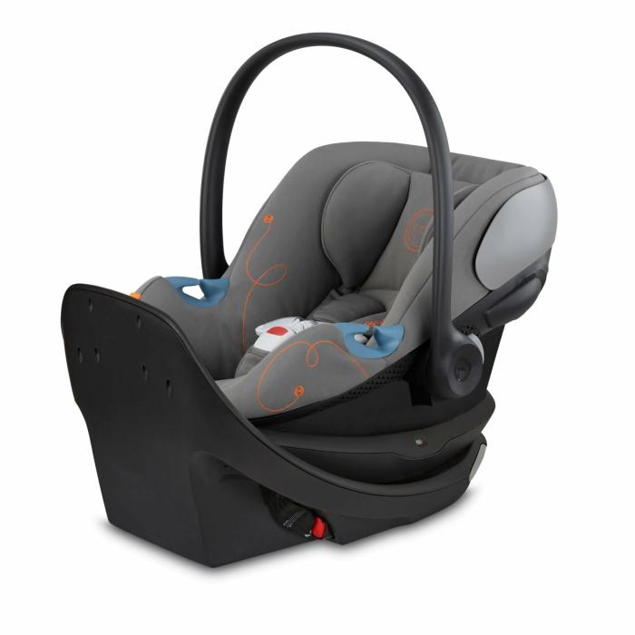 Aton G Swivel – Lava Grey Car Seats