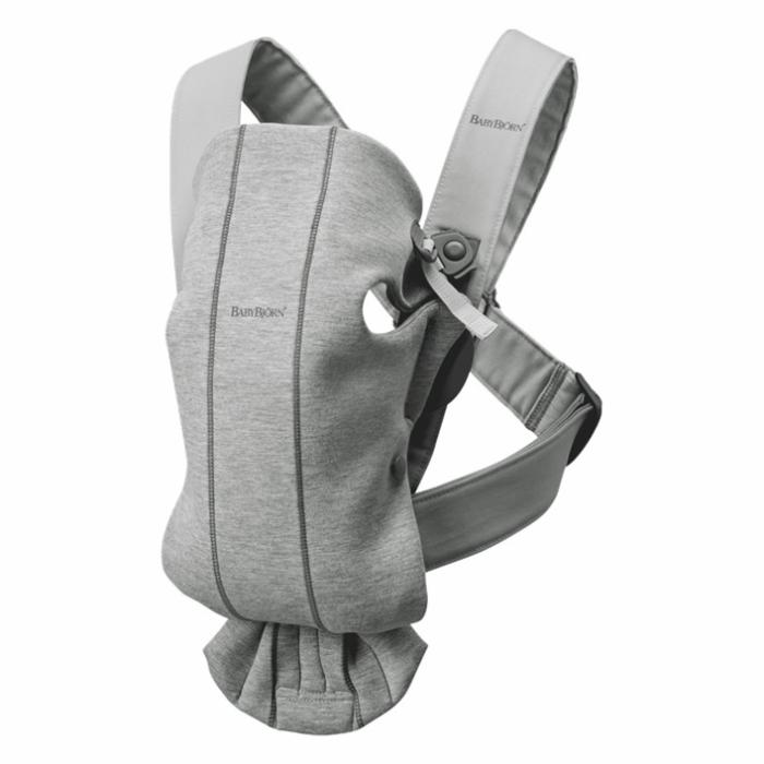 Baby Carrier Mini 3D Jersey – Light Grey Baby Carriers & Wraps