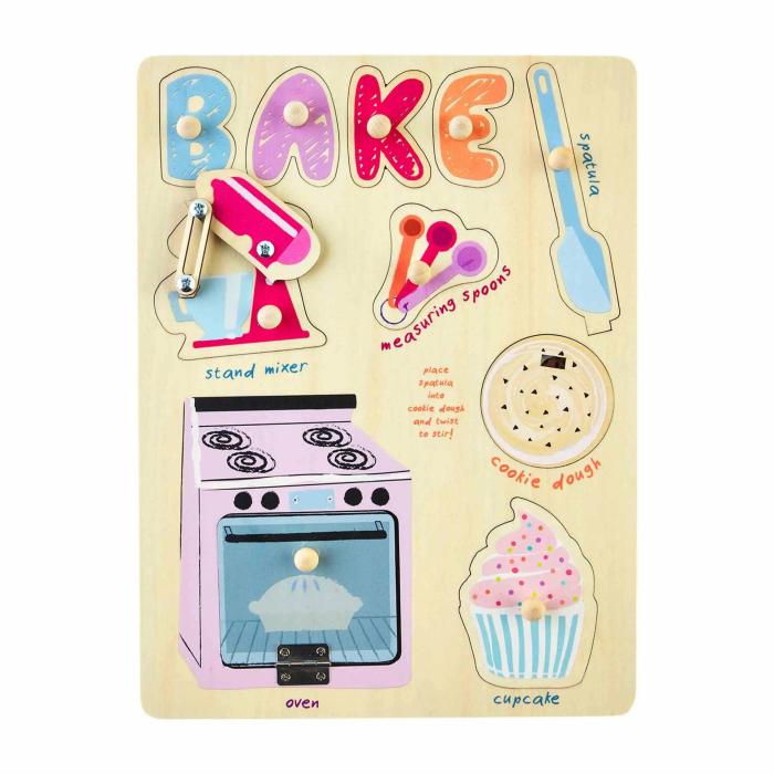 Bake Busy Board Puzzle Play