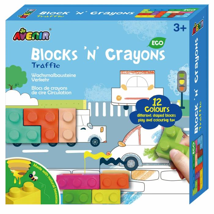 Blocks ‘N Crayons – Traffic Arts & Crafts