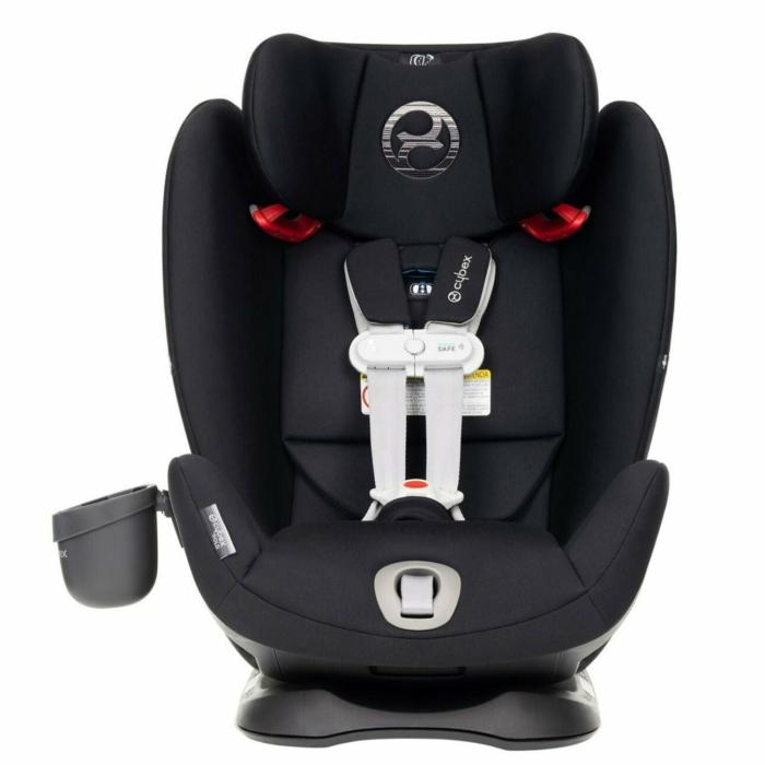 Eternis S With Sensorsafe – Lavastone Black Car Seats