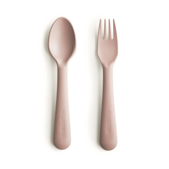 Fork & Spoon Set – Blush Feed