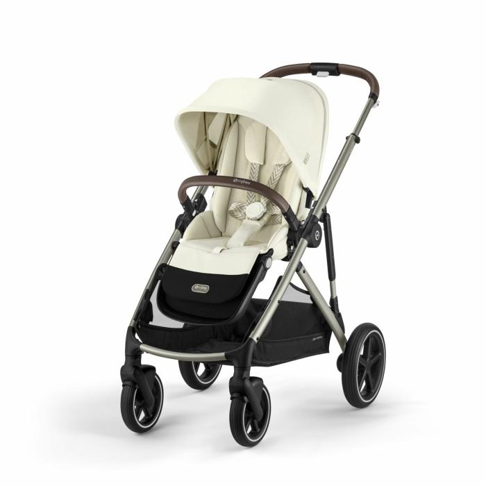 Gazelle S 2 Stroller – Seashell Beige & Taupe Frame Gear