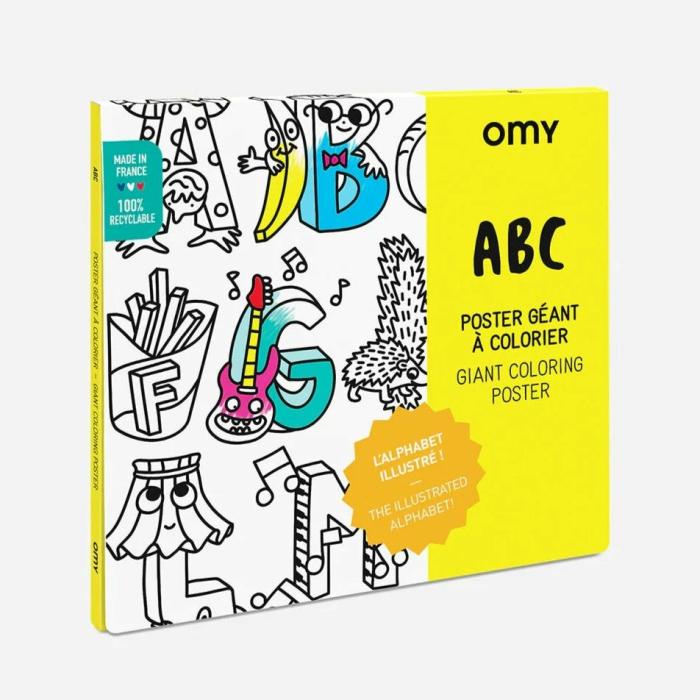 Giant Coloring Poster – Abc Play