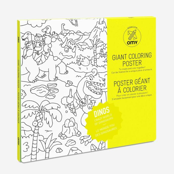 Giant Coloring Poster – Dino Arts & Crafts