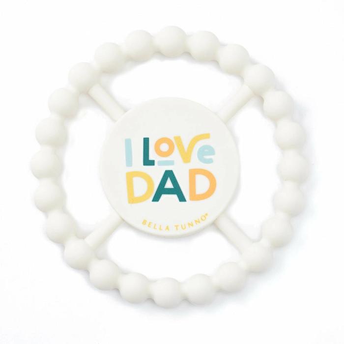 I Love Dad Happy Teether Feed