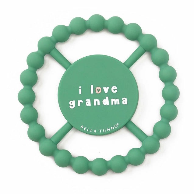 I Love Grandma Happy Teether Feed