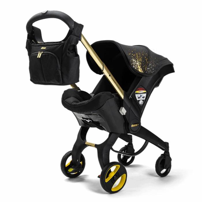 Infant Car Seat & Stroller With Latch Base – Gold Limited Edition Car Seats