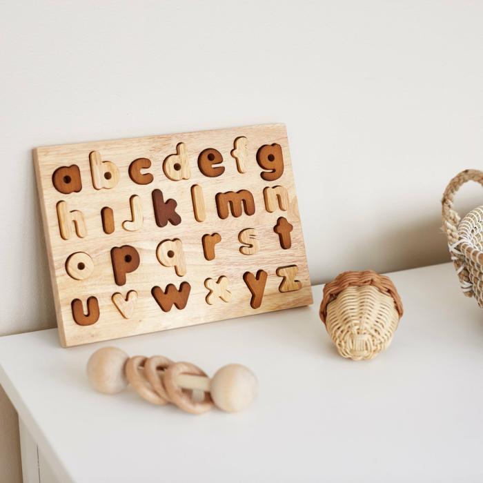 Natural Lowercase Puzzle Play