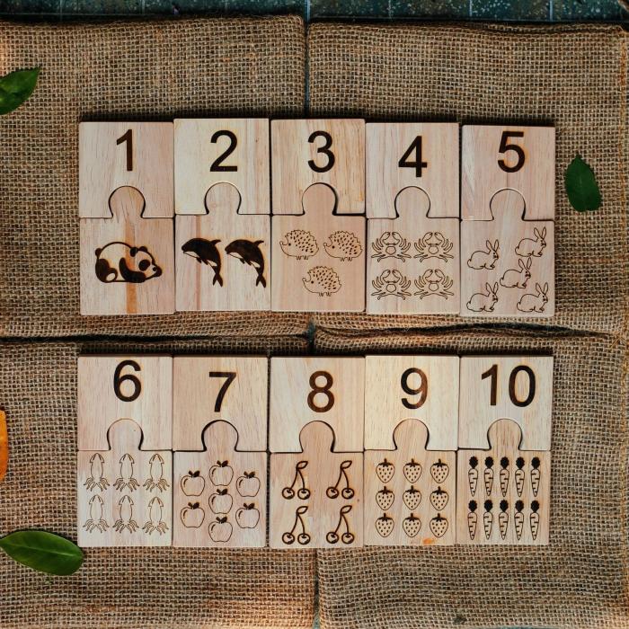 Number Jigsaw Play