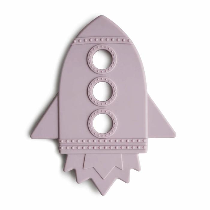 Rocket Teether – Soft Lilac Feed