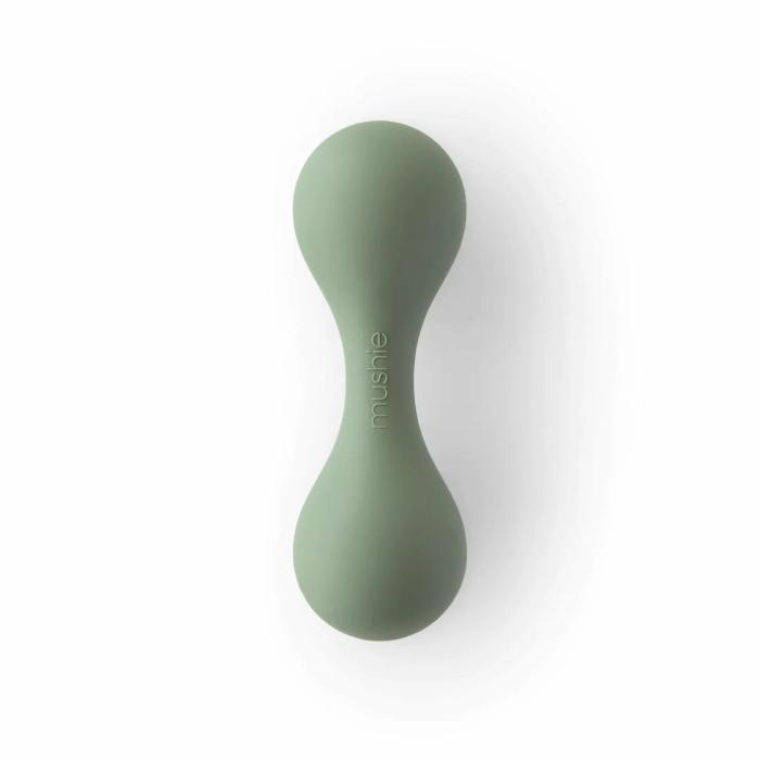 Silicone Baby Rattle Toy – Dried Thyme Feed