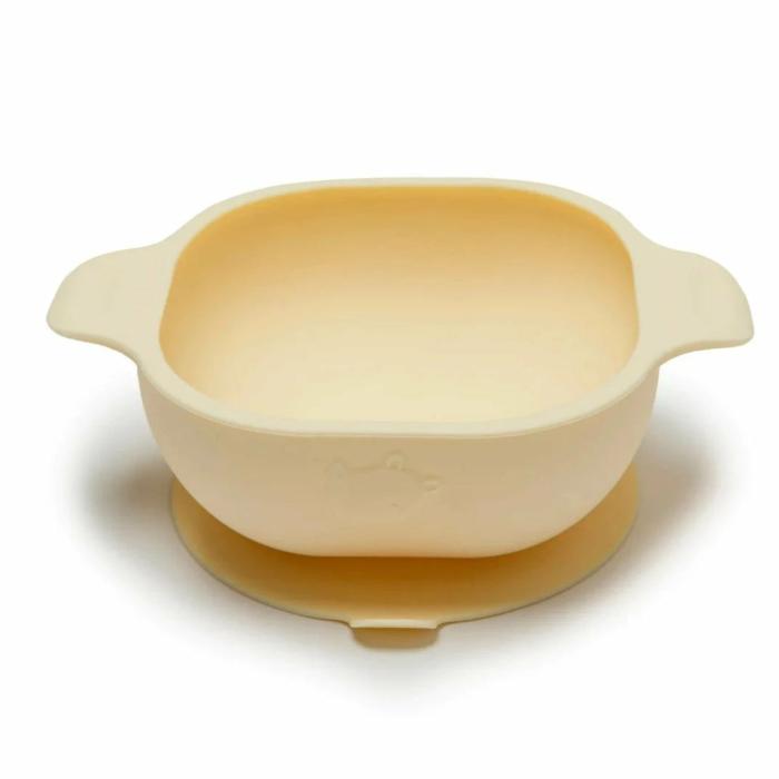 Silicone Bowl – Sunny Yellow Feed