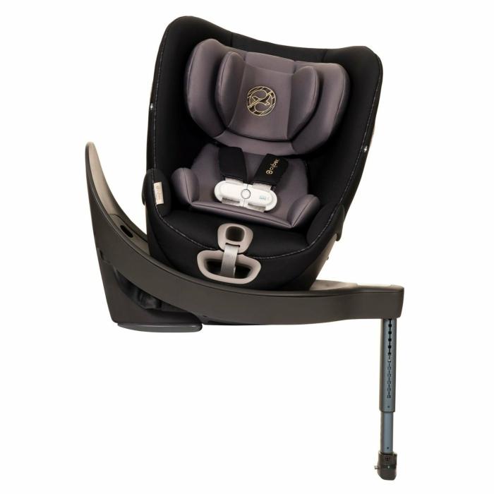 Sirona S With Sensorsafe – Premium Black Car Seats