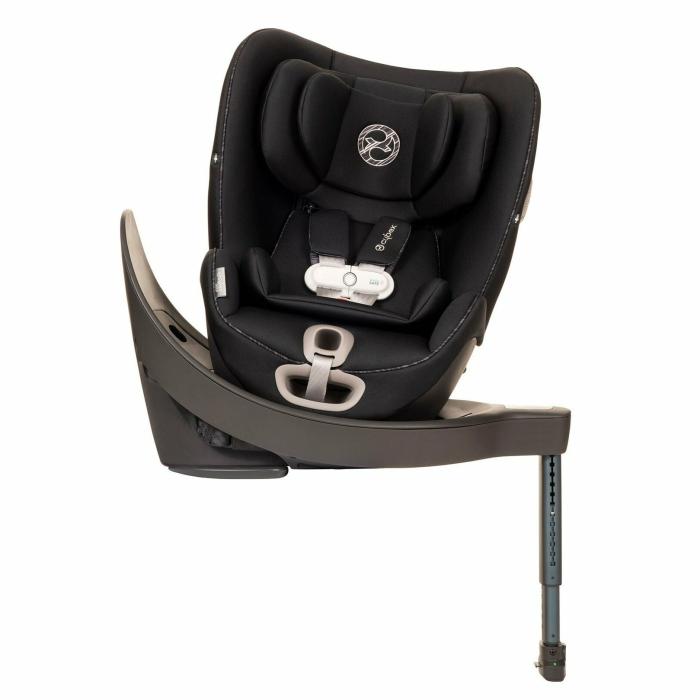 Sirona S With Sensorsafe – Urban Black Car Seats