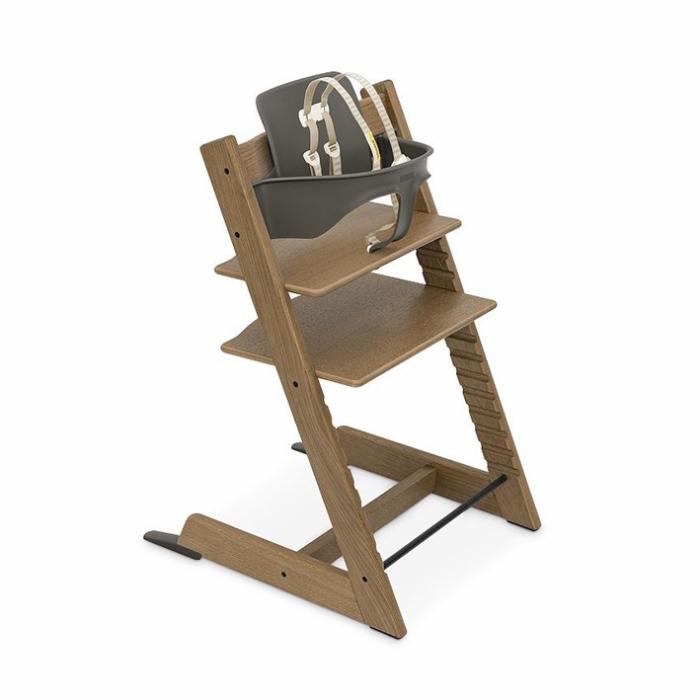 Tripp Trapp High Chair – Oak Brown Feed