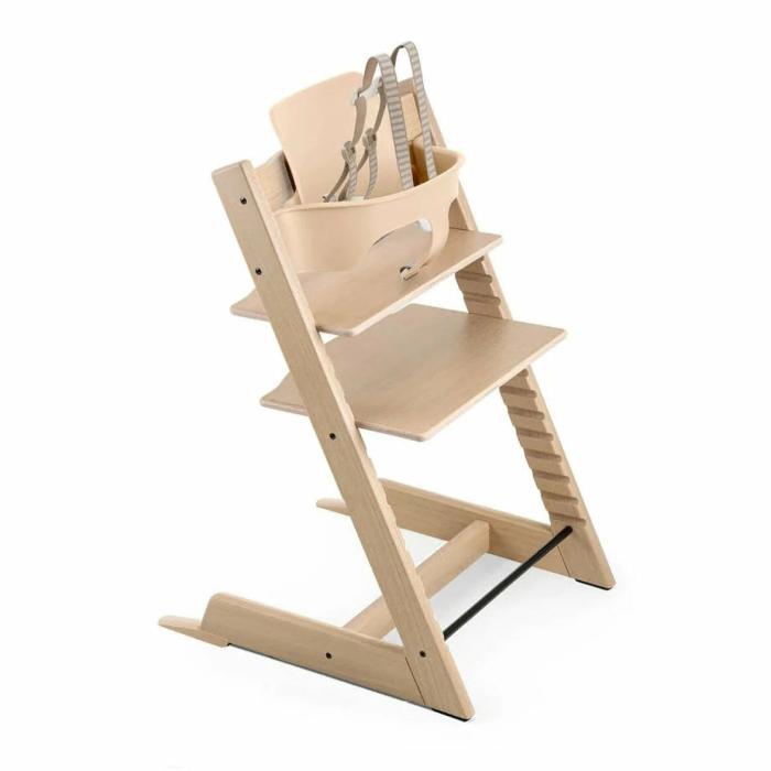 Tripp Trapp High Chair – Oak Natural Gear