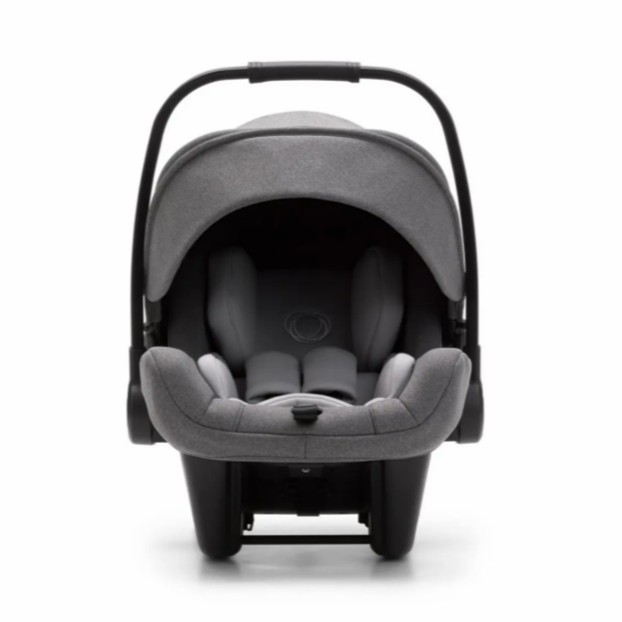 Turtle Air With Recline Base By Nuna – Grey Melange Car Seats