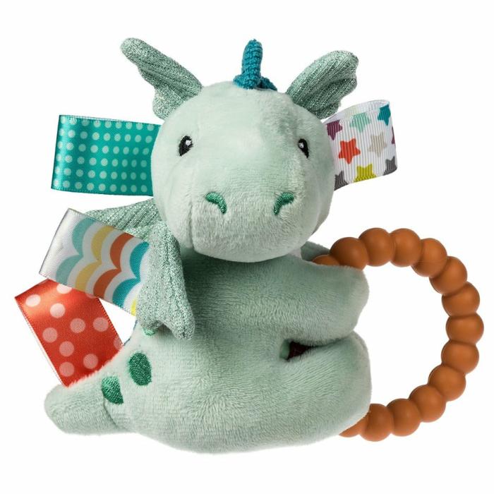 Taggies Drax Dragon Teether Rattle Feed